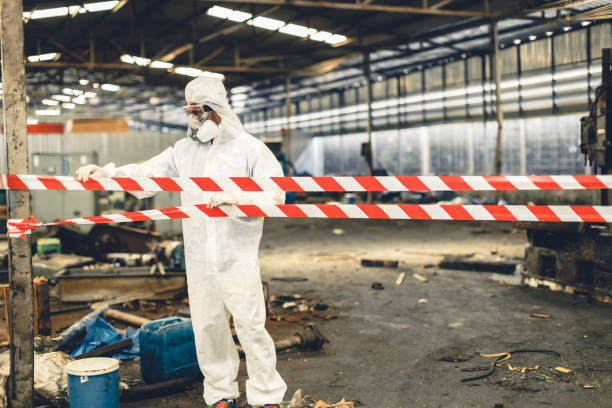 Professional Biohazard technician working in Emerald Isle, NC
